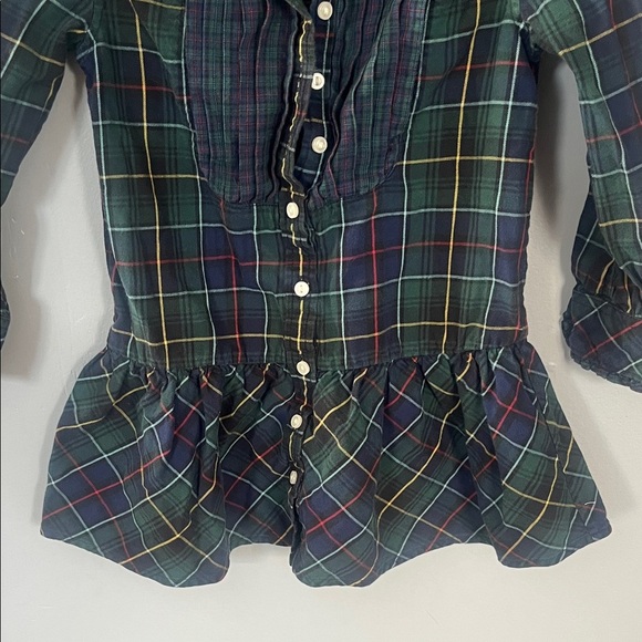 Ralph Lauren Kids Multicolor Plaid Button Down Shirt Size 3/3T - Picture 4 of 7